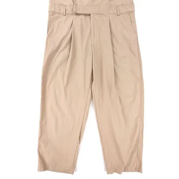 ZARA MAN 90s Cropped Utility Jumpsuit Lagenlook Grunge Minimal Streetwear Y2k